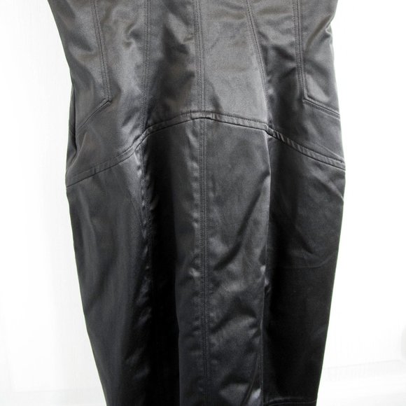 LIPSY Black Mini bustier Dress Bodycon Party Cocktail X-Small 0 New - Picture 2 of 4